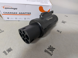 Type2 to Type1 Adapter / Зарядный адаптер Тип 2-тип 1 foto 2