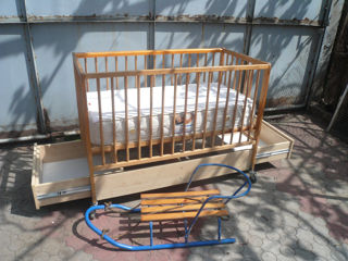 Детская кроватка модернизированая