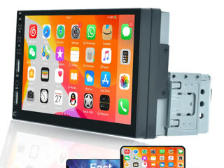 Magnitola cu ecran de 7inch,BT,Usb, camera spate, cu intrare 1din !
