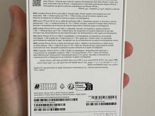 Vând Apple iPhone 16 Pro 256 GB, Sigilat! foto 2