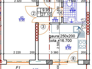 Apartament cu 1 cameră, 32 m², Botanica, Chișinău