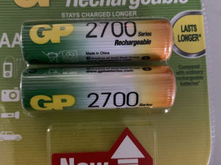 GP Rechargeable AA 2700