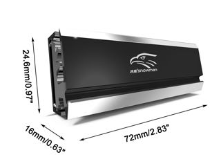 Радиатор для твердотельного накопителя SSD M.2 SSD 2280 Snowman (Снеговик)