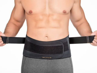 Компрессионный бандаж для спины Copper Fit унисекс для взрослых Pro Back Belt, черный foto 5