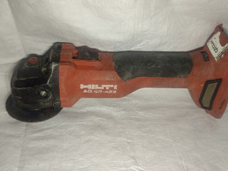 Hilti Polizor unghiular pe acumulator AG 4S-A22 foto 3