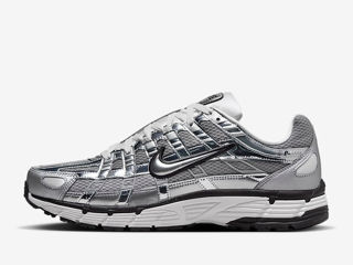 Nike P-6000 trainers in silver