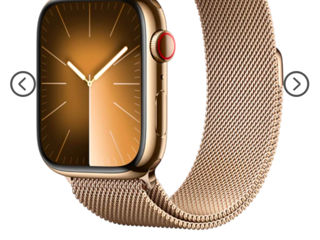 Apple Watch Series 9 41 mm Gold/ Gold Milanese Loop foto 2