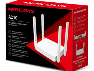 Router Wireless Mercusys Ac10 / Ac1200 Dual Band