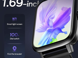 Smart Watch Смарт-часы, фитнес-трекер с экраном Ultra Retina 1,69 foto 5