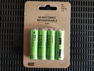 Батарейки аккумуляторные eimill jysk aa 2400mah