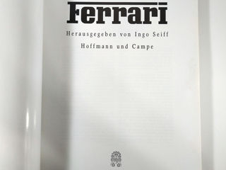 Ferrari. Книга- Альбом. Все модели с 1948-1997. Hoffmann und Campe Verlad. Hamburg. 1998 foto 2
