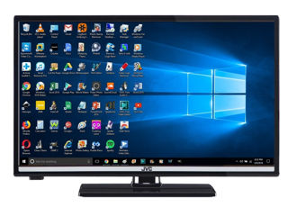 LED монитор 24" с HDMI, VGA, USB, DVB-T, 2 х динамика