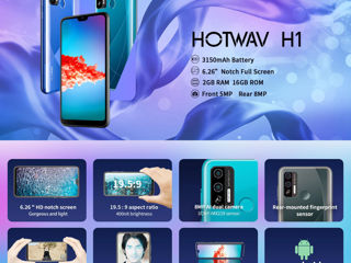 Смартфон Hotwav H1-Абсолютно новый с экраном 6.26 HD=камера от Sony foto 9