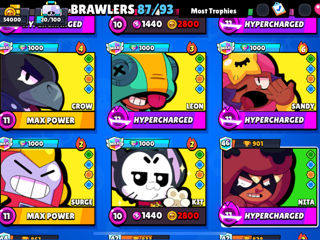 Se vinde cont Brawl Stars + Clash Royale  foto 4