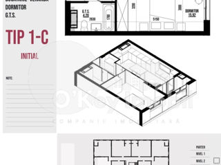 Apartament cu 1 cameră,  Centru,  Strășeni,  Strășeni foto 1