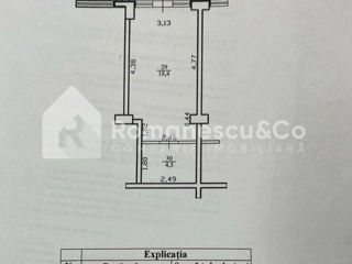 Vînzare, spațiu comercial, 46 mp, str. Constantin Vîrnav. foto 12