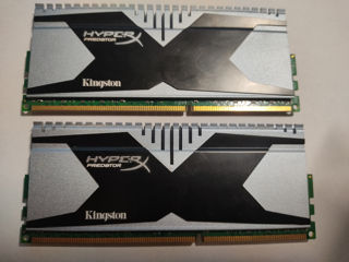 Kingston DDR3 DIMM 8GB (PC3-15000) 1866MHz Kit (2 x 4GB) KHX18C9T2K2/8X HyperX CL9 XMP