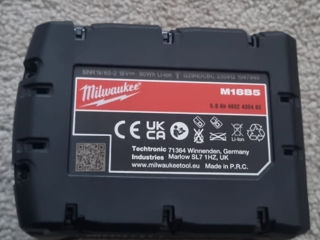 Milwaukee m18 CPLID импает(винтоверт) с 2 батареями на 5 ампер, зарядка и кейс foto 8