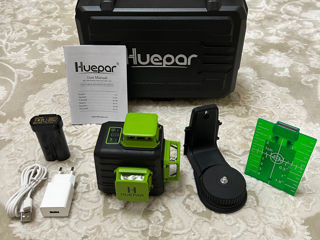 Lazer Huepar B03CG 3D 12 linii + magnet  + tinta + livrare gratis foto 4
