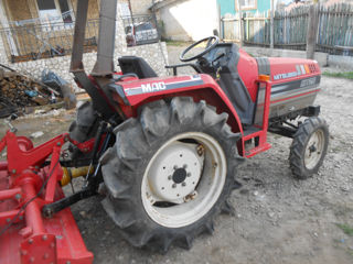 Vand tractor japonez mitsubisi mt 25 cu freza recent importat