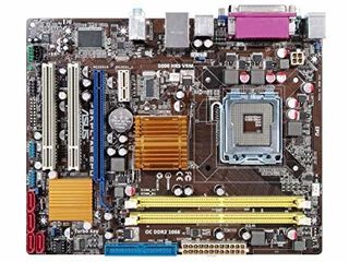 Gigabyte GA-945GCM-S2L//Asus P5G-MX foto 4