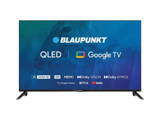 Телевизор Blaupunkt 43QBG7000 Google TV уже в Молдове! Всего за 257 MDL в месяц, аванс - 0!