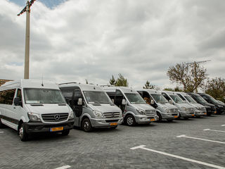 Mercedes Sprintere Delfine 12,15,17,19,20,21,23,24 locuri ! Vip Lux, la comanda , orice directie ! foto 3