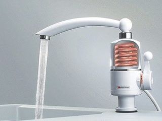Проточный водонагреватель robinet electric 550 лей гарантия 1 год foto 8