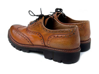 Baldinini Almond Brogue Derby. Размер 45. Оригинал. Состояние новых. foto 6