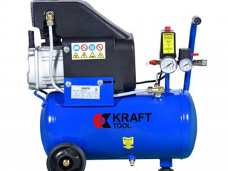 Compresor 1600W 8 Bar KT24 L KraftTool -credit- livrare