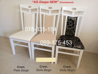 Столы и стулья элитного белого цвета из натурального дерева. Продажа в кредит! foto 12