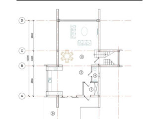 Casă în 2 nivele! str. Ștefan cel Mare, Tohatin, 240m2 + 6 ari! Variantă albă! foto 5