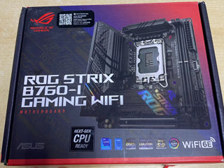 Asus ROG STRIX B760-I LGA1700, 2x DDR5, mini-ITX,WiFi 6E,Garantie foto 2