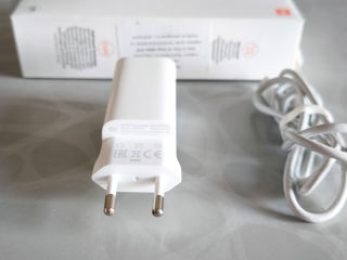 Încărcător Mobil Xiaomi Mi 65W Fast Charger GaN Tech , Power Develery 3.0 foto 3