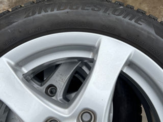 5x112 R16 Skoda cu anvelope 205/55 R16 Bridgestone foto 3