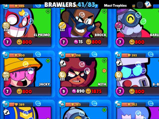 Vând cont de brawl stars foto 4