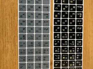 Наклейки для клавиатуры stickers for Noutbook stickere pentru laptop foto 1