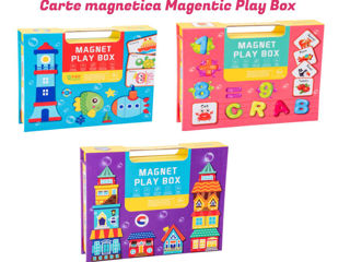 Развивающий магнитный игровой бокс / Carte magnetica Magentic Play Box foto 2