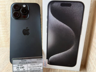 Apple iPhone 15 Pro/Mem-8/128GB   Preț-20190 lei foto 1