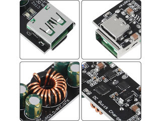 Charge Module 2 Port SW3518 QC4.0 QC3.0 USB, Type-C, In 6-35V Modul de încărcare rapidă. foto 2