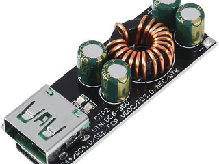 Charge Module 1 Port SW3516 QC4.0 QC3.0 USB, Type-C, In 6-35V, Модуль быстрой зарядки. foto 2