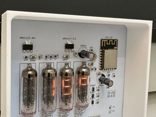 Nixie Clock Часы на лампах ИВ-16 , ИВ-9 нумитроны , Wi-fi clock