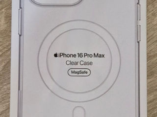 Husă APPLE cu MagSafe pentru iPhone 16 Pro Max, Transparentă