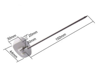 Termometru cu tija metalica /пищевой цифровой термометр, nou, cu cap rotativ, 120 lei. foto 4