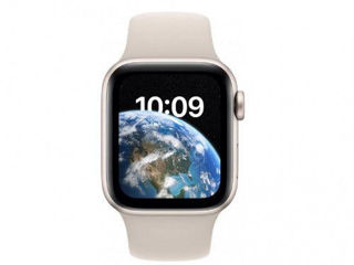 Apple Watch Se 2 40Mm Aluminum Case With Starlight Sport Band, Mnjp3 Gps, Starlight foto 2