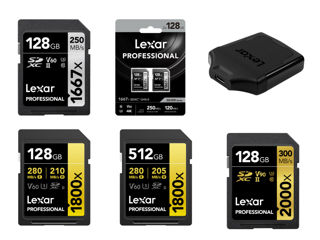 Sandisk Lexar 64 / 128 / 256 GB SDXC foto 2