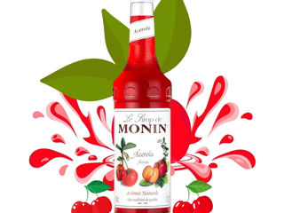 Sirop Acerola Monin, cunoscut ca Vișină Barbados, 700 ml, Livrare Moldova Chisinau