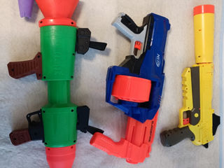 Jucării pistoale Nerf mașinuțe roboți foto 1