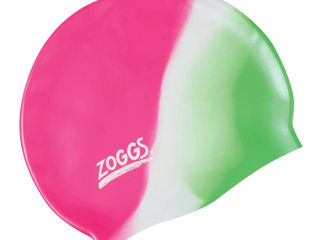 Шапочка для плавания Zoggs  Silicone Cap Multi Colour