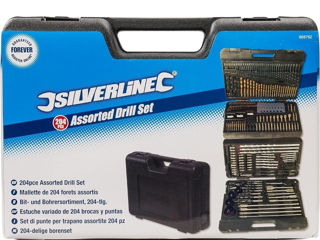 Silverline 868762 Set de burghie asortate 204buc